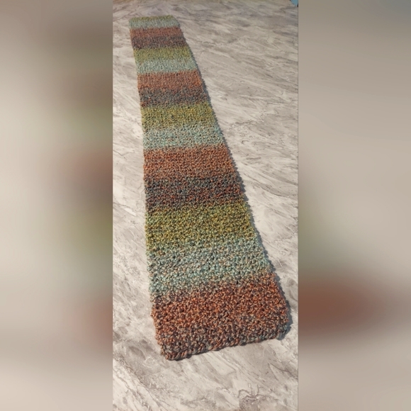 Handmade Knitted Scarf - Picture 2 of 4